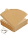 GBACHOOSE 400Pcs Coffee Cone Shaped Paper Filters Easy To Use Size V02, Coffee Filters V60 Compatib