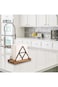 Tazweeq Napkin Holder, Freestanding Metal Paper Holder, Black Metal Wire Triangle Napkin Holder for