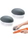 2 Pcs Vegetable Brush, Non-Slip Potato Scrubber with Flexible and Hard Bristles Fruit Cleaning Brus