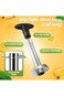 Tazweeq Pineapple Corer Slicer Peeler, Stainless Steel Eye Remover Decorator Wedger Cutter with Fru