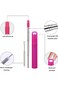 NALACAL Metal Reusable Straws, Collapsible Portable Telescopic Straw with Plastic Housing Silicone