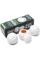 Golf Ball Shot Glass, 1.5oz Shot Glasses Golf Themed Glassware Ball Shaped Glass Golf Barware Set f