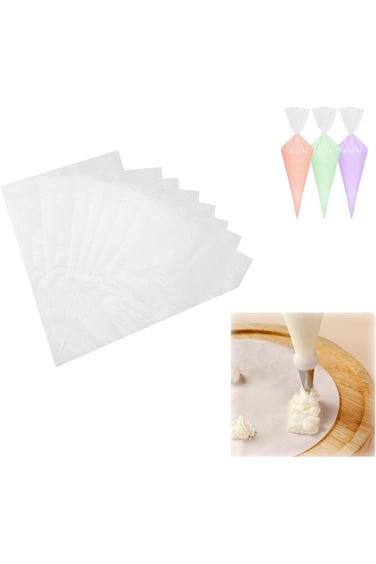 Duomama Pastry Bags 12 Inch 100pcs, Disposable Icing Piping Pastry Bags For Cookie/Cake Decorating