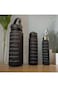 3 Premium Motivational BPA-Free Sports Water Bottle &ndash; Inspiring Hydration with Time Markers &amp; Quote
