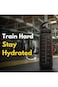 3 Premium Motivational BPA-Free Sports Water Bottle &ndash; Inspiring Hydration with Time Markers &amp; Quote
