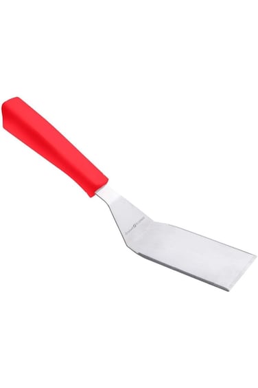 Al Sanidi Stainless Steel Chef Spoon, Silver, 31.2x7 cm