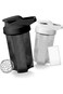bpa Shaker Bottle Set of 2 Spill-Proof Portable Mixer for Protein Shakes, Juices and Smoothies, Per