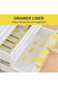JZS Shelf Liner, Lemon Shelf Liners for Kitchen Cabinets Non-adhesive, 200&times;45CM Shelf Liners for Ki