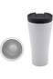 500ml Stainless Steel Vacuum Insulated Coffee Mug &ndash; Leakproof Travel Thermos Cup with Lid &ndash; Anti-Ti