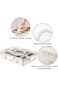 Toguma Divided Serving Tray with Lid and Handle Snack Platters Bento Boxes for Lunch Containers Sto