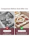 Toguma Divided Serving Tray with Lid and Handle Snack Platters Bento Boxes for Lunch Containers Sto