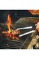Tazweeq Kitchen Tongs, 4 Pack Premium Stainless Steel Kitchen Tongs, Serving Tongs for Cooking, 25.