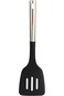 Betty Crocker Kitchen Slotted Turner, 34.5 cm Size, Black/Silver