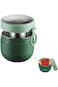 Tazweeq Oats Container, Stainless Steel Overnight Oats Jars with Lid &amp; Spoon, 800ml Yogurt Breakfas