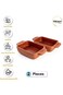 LUKSYOL Handmade Terracotta Rectangular Oven Tray - Authentic Mexican Pottery for Tajine, Moroccan,