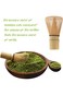 Matcha Green Tea Whisk for Tea,Matcha Green Tea Scrub Matcha Green Tea Powder Brush
