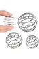 HSLPSM Pack of 3 Stainless Steel Shaker Balls, Metal Shaker Ball, Stainless Steel Mixing Bottle Mix