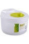 Irovami Spinner Dryer, 3L Salad Spinner Manual Lettuce Spinner Fruits and Vegetables Dryer with Rot