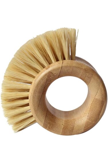 فرش تنظيف أواسيس جالور للخضراوات، فرشاة من خشب النخيل، فرشاة تنظيف المطبخ للفاكهة