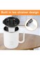 Insulated Coffee Mug with Handle &amp; Lid, Leakproof Travel Mug Hot Cold Coffee Mugs, 500 ml Travel Co