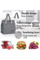 Lunch Bag Portable Tote Bag Leak-Proof Lunch Box Bag Thermal Cooler Bag Waterproof Lunch Box Contai