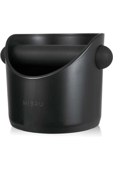 MIBRU Coffee Knock Box Mini Container   Barista Coffee Grind Dump Bin Waste   ABS Shock-Absorbent D
