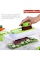 Signoraware 14 in 1 Multi-Purpose Vegetable and Fruit Chopper - Multicolour, Plastic Body, Stainles