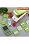 Signoraware 14 in 1 Multi-Purpose Vegetable and Fruit Chopper - Multicolour, Plastic Body, Stainles
