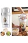 Glass Cereal Cup with Airtight Lid and Spoon, Portable Overnight Oats Container Glass Yoghurt Cup w