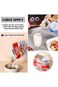 ALMEKAQUZ 4PCS Food Bag Clip With Dump Port, Plastic Lid Sealing Clip for Kitchen Storage and Organ