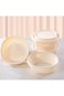 Corn-Based Disposable 350mL Bowls &ndash; 50 pcs &ndash;Compostable Food Containers for Hot &amp; Cold Meals &ndash; Micr