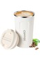 ENAR Travel Coffee Mug, Insulated Travel Coffee Mug With Lid, Leak-Proof Coffee Travel Mug, Suitabl