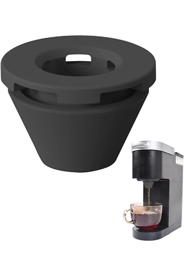 فوهة صنع القهوة المضادة للتسرب، مصنوعة من السيليكون الآمن غذائيًا، تمنع تناثر القهوة، قابلة لإعادة الاستخدام