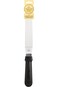 MRS. ANDERSON'S BAKING 43802 Flexible Offset Icing and Cake Decorating Spatula, Japanese Stainless