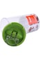 Lawazim Sealed Food Container -7x15cm- Round Green- Leak-Proof BPA-Free Plastic Container for Food