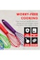 Chef Craft Premium Silicone Wire Cooking Whisk, 10.5 inch, Pastel Blue