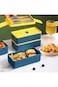 Wisfunlly Bento Box, Adult Lunch Box, 2- Layer Bento Lunch Containers for Adults,100% Leak Proof,Bp