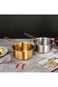 Tazweeq Ramen Pot, Korean Cooking Pot, Yang Hot Pot, Stew Pan, Stainless Steel Noodle Pot, Instant