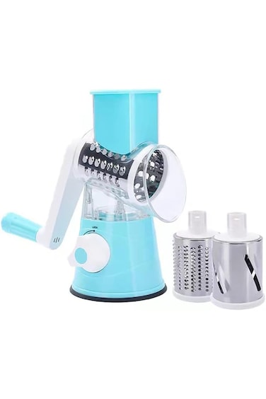 One plus one Rotary Grater Manual Vegetable Cutter Shredded Potato Knife Multi-Function Mandoline S