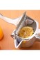 Lemon Squeezer Manual Fruit Juicer Lemon Orange Juicer Simple Durable Stainless Steel