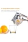 Lemon Squeezer Manual Fruit Juicer Lemon Orange Juicer Simple Durable Stainless Steel