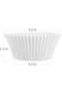 Khazna 500 Count Standard White Cupcake Liners, Grease-Proof Baking Cups Paper, Food Grade, Ideal f