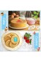 20 Pieces Birthday Cookie Stencil Templates Decoration Cookie Stencil for Birthday Coffee Cake Temp