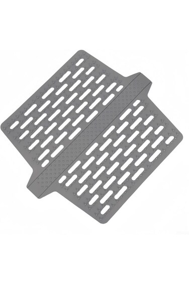 Kitchen Sink Mats, Non-Slip Heat Resistant Silicone Sink Mats Protectors, Kitchen Sinks Mat for Bot