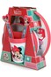 Stor 5-Piece Microwave Safe Plastic Premium Bicolor Minnie Mouse Dinnerware Set Multicolor
