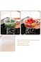 Azonee Onion Storage Containers with Threaded Seal Lid Strainer Tomato Saver Preservation Box Doubl