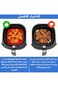 2-Pack Reusable Air Fryer Silicone Liners with Basting Brush - Non-Stick Oven Liners for AirFryer,