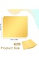 100Pcs Gold Foil Candy Wrappers, 7.5" x 6.3" Foil Chocolate Wrapping Paper Large Chocolate Candy Ba