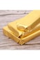 100Pcs Gold Foil Candy Wrappers, 7.5" x 6.3" Foil Chocolate Wrapping Paper Large Chocolate Candy Ba