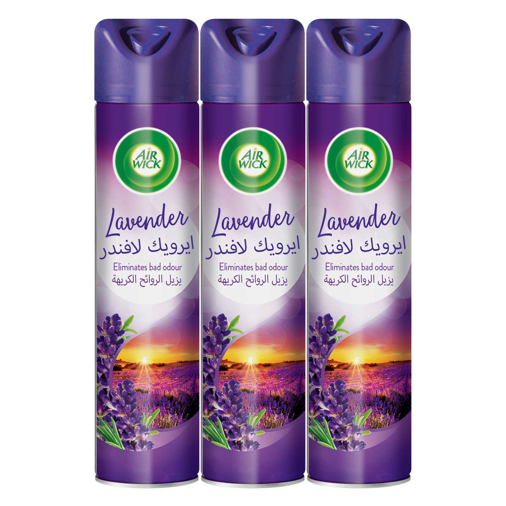 اير ويك معطر جو برائحة اللافندر 300 مل 2 + 1 مجاناً